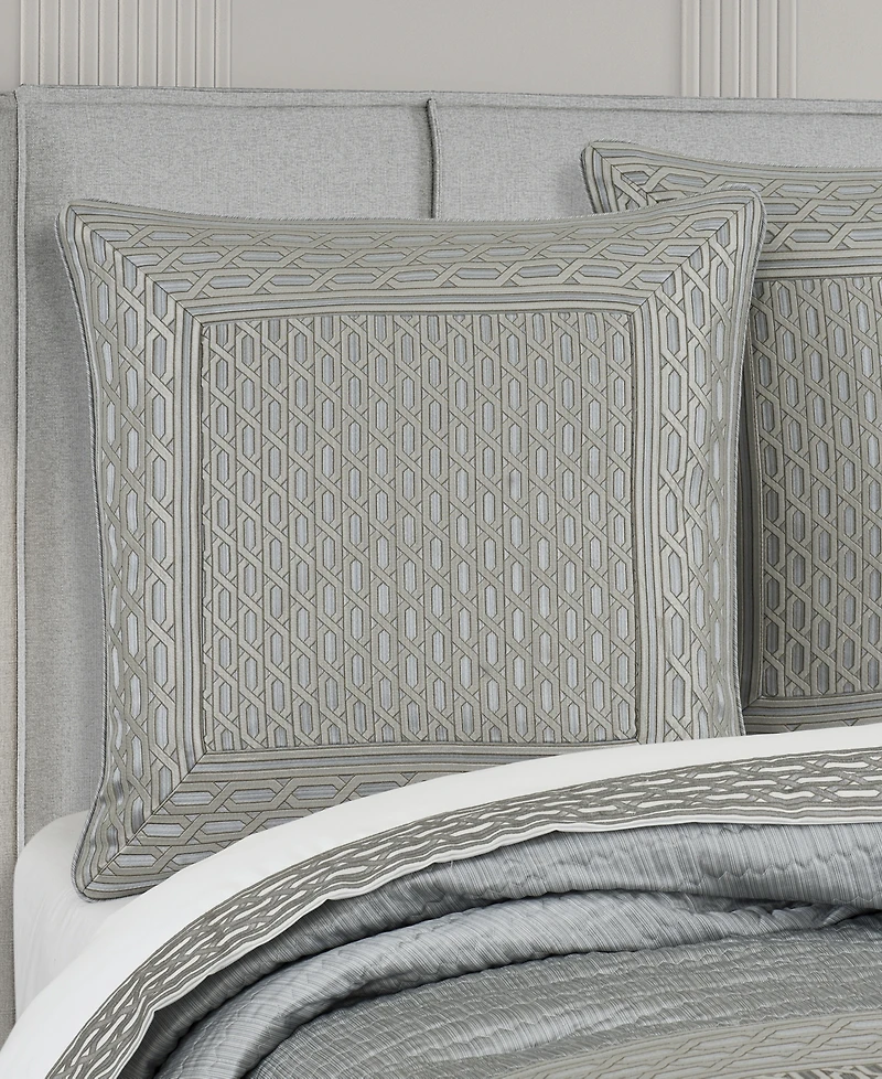 J Queen New York Metropolitan Geometric Sham, European