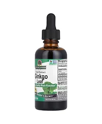 Nature's Answer Ginkgo Leaf Fluid Extract Alcohol-Free - 2 fl oz (60 ml)