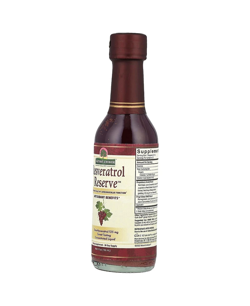 Nature's Answer Resveratrol Reserve - 5 fl oz (150 ml)