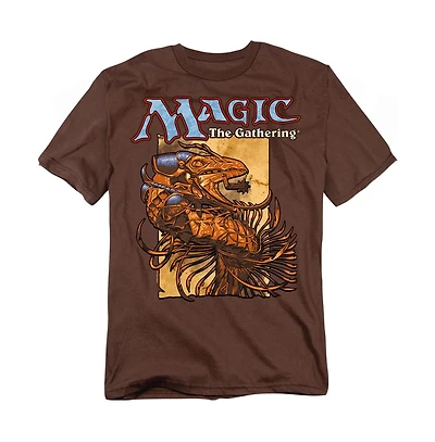 Logovision Men's Magic The Gathering Urzas Saga Deck Art T-Shirt