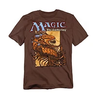 Logovision Men's Magic The Gathering Urzas Saga Deck Art T-Shirt