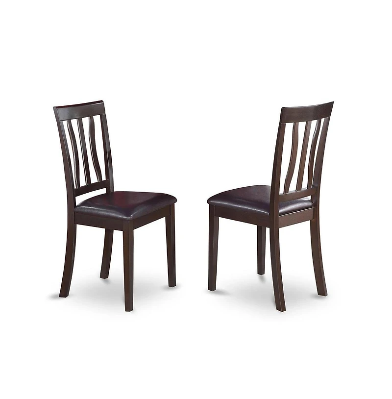 East West Furniture 5 Pc Kitchen Table set-Kitchen Table and 4 Dining Chairs