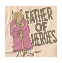 Logovision Men's Tmnt Father Of Heroes T-Shirt