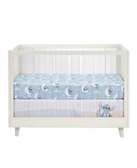 Bedtime Originals Baby Disney Stitch 3-Piece Blue Nursery Crib Bedding Set