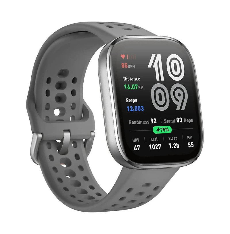 Amazfit Bip 6 Health and Fitness Tracker - Charcoal