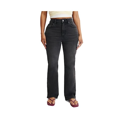 Cotton On Women's Curvy Flare Jean
