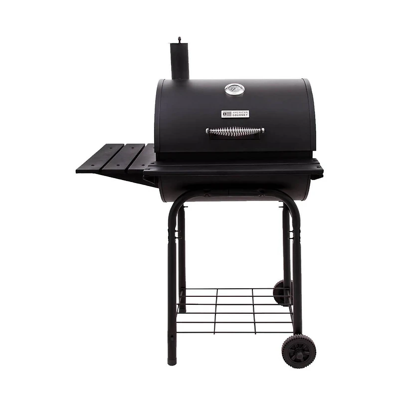 Char-Broil American Gourmet 625 Charcoal Black Barrel Grill