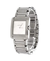 Pre-Owned Cartier Tank Francaise Japan Limited Quartz Watch in Stainless Steel 27mm