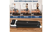 Akiudex 2.5HP Under Desk Treadmill with Remote Control and 3 Countdown Modes