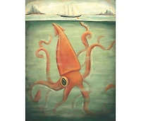 New York Puzzle Company Kraken Underneath 500 Piece Puzzle