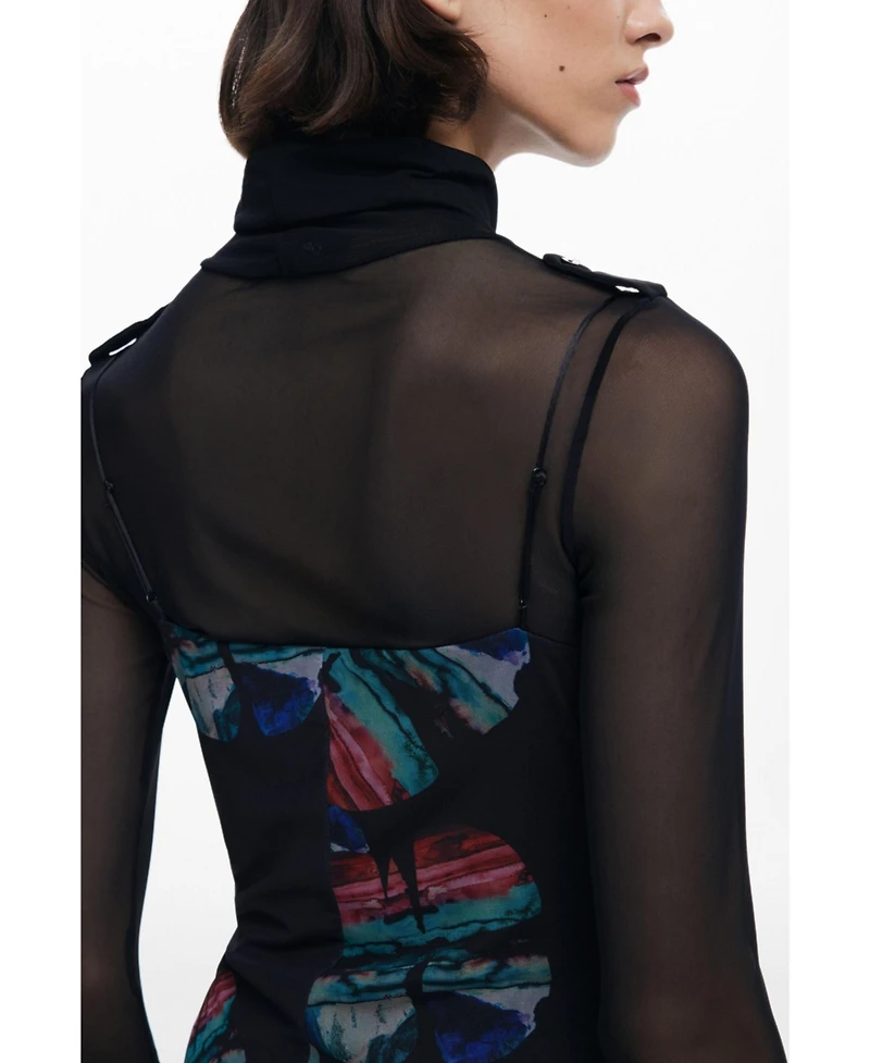 Desigual Women's Dress designed by Mr. Christian Lacroix