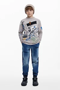 Desigual Boys Boys's Mickey World Tour T-shirt