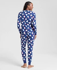 Holiday Lane's Women's Santas Pj Set, Macy's Exclusive