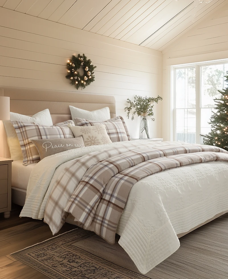 Levtex Spencer Plaid Flannel -Pc. Comforter Set