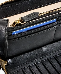 I.n.c. International Concepts Hazel Ruched Zip-Around Wallet, Macy's Exclusive