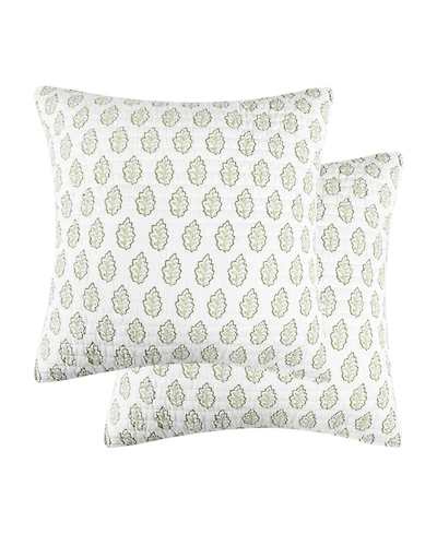 Levtex Maileen 2-Pc. Sham Set, European