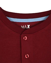 Max & Olivia Little and Big Boys 2-Piece Knit Top Plaid Jogger Pants Set