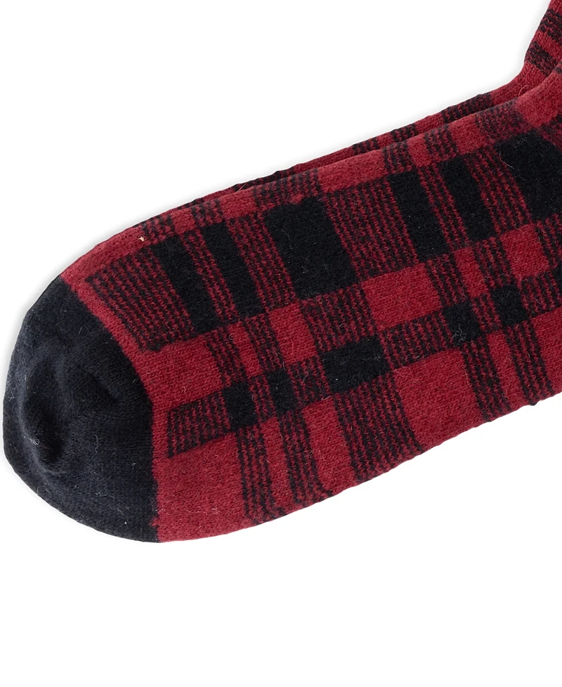 Polo Ralph Lauren Men's Holiday Patchwork Ribbed Cuff Socks