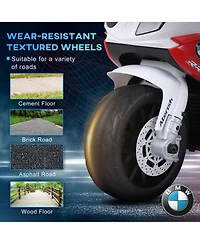 Aosom 6V Kids Motorcycle Licensed Bmw with Headlight, Music,