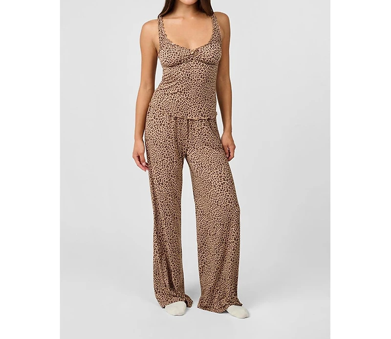 WeWoreWhat Women's Sleep Lettuce Edge Tank