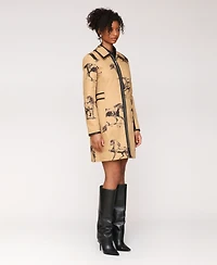 Avec Les Filles Women's Zip Front Jacket