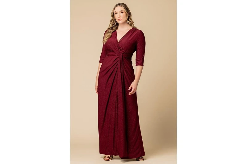 Kiyonna Women's Plus Romanced by Moonlight Long Gown