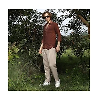 Campus Sutra Men's Solid Tactile-Woven Shirt