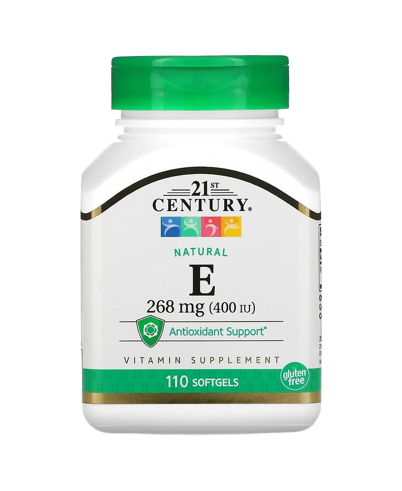 21st Century Natural Vitamin E 268 mg (400 Iu)