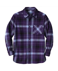 KingSize Big & Tall Stretch Flannel Shirt