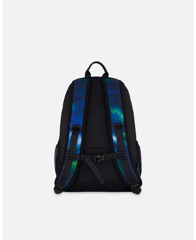 Deux par Deux Boy Kids Backpack Aurora Borealis - Toddler|Child