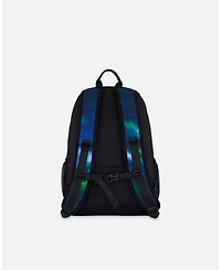 Deux par Deux Boy Kids Backpack Aurora Borealis - Toddler|Child