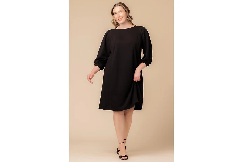 Kiyonna Plus Madison Sweater Knit Shift Dress