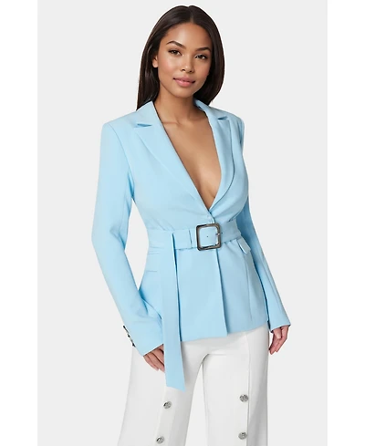 Bebe Women's Belted Blazer