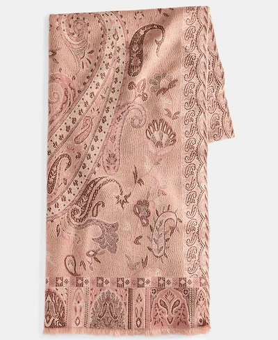 Giani Bernini Paisley Floral Jacquard Wrap Scarf, Macy's Exclusive
