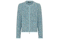 Olsen Tweed Knit Cardigan