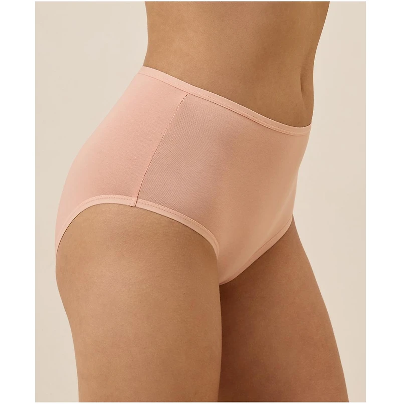 Pact Women's Everyday High Rise Brief 5-Pack