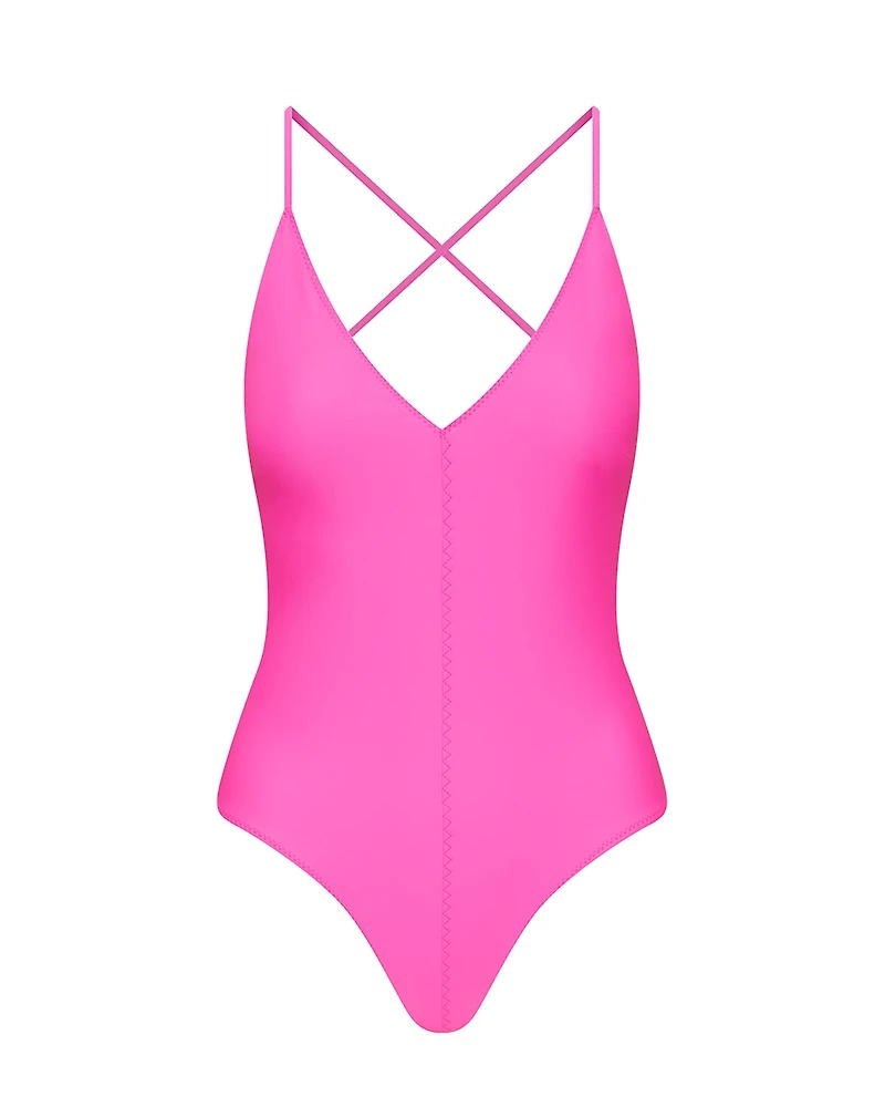 Ansea Women's The Reversible Tie Back One Piece Swimsuit