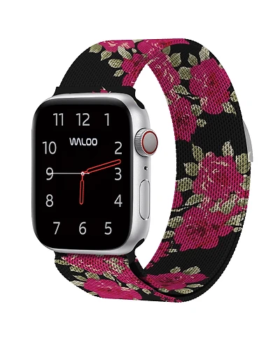 Waloo Floral Magnetic Mesh Replacement Band for Apple Watch