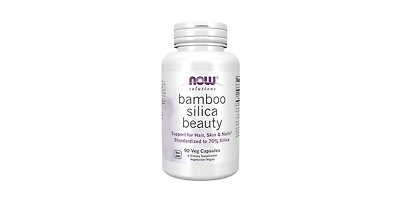Now Foods Bamboo Silica Beauty ,90 Veg Caps