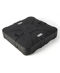 Gymax Patio 200lbs Fillable Cantilever Umbrella Base Heavy-Duty Water-Filled Outdoor