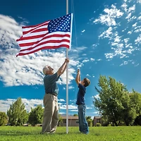 Yescom Anti Rust Flag Pole Sleeve for 20Ft 25Ft 30Ft In-Ground Poles Outdoor 2 1/16"