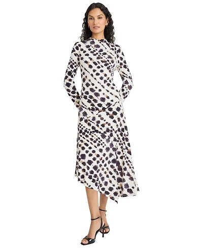 Maggy London Women's Long Sleeve Midi Dresses