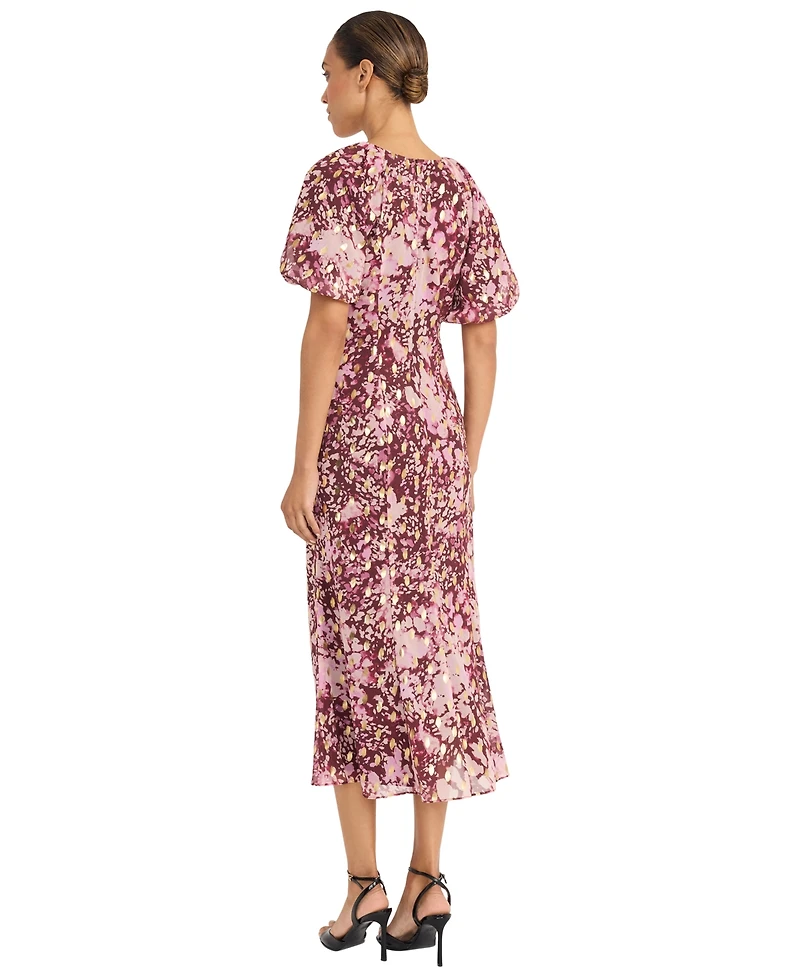 Maggy London Women's Puff Sleeve Midi Dresses