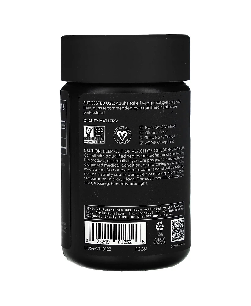 Sports Research Lutein + Zeaxanthin Plant-Based