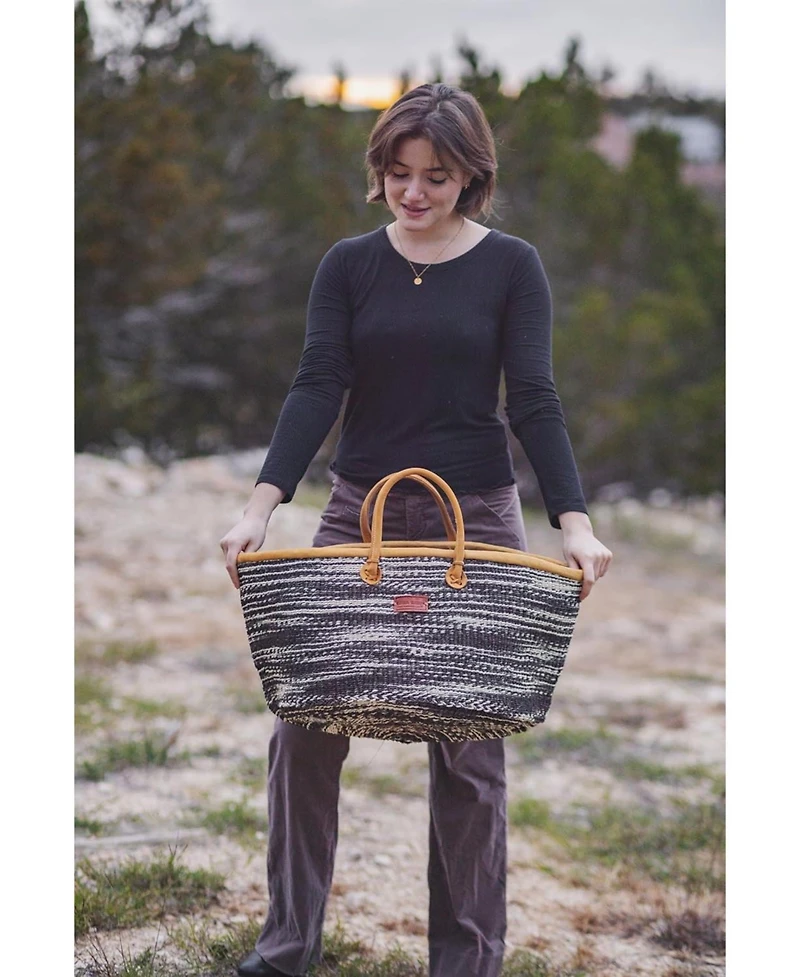 Life Wide Handmade Sisal Basket Tote