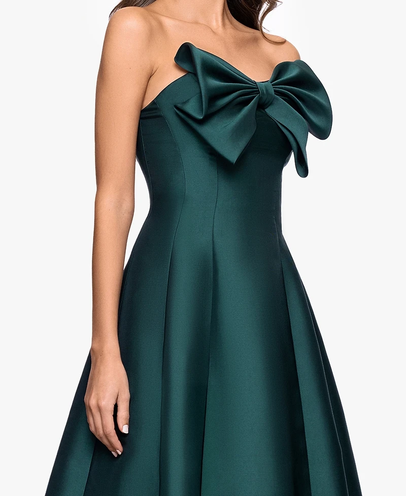 Betsy & Adam Women's Strapless Midi Dress