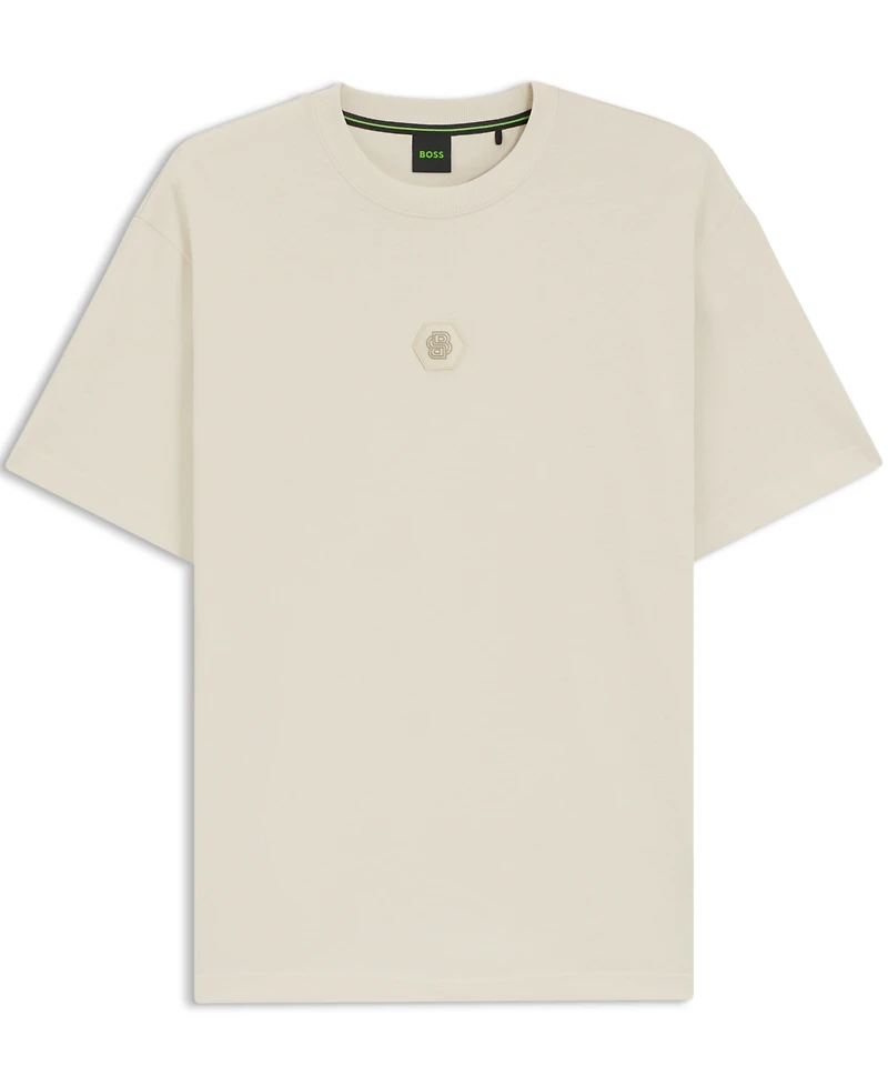 Boss by Hugo Boss Men's Monogram Cotton-Jersey T-Shirt