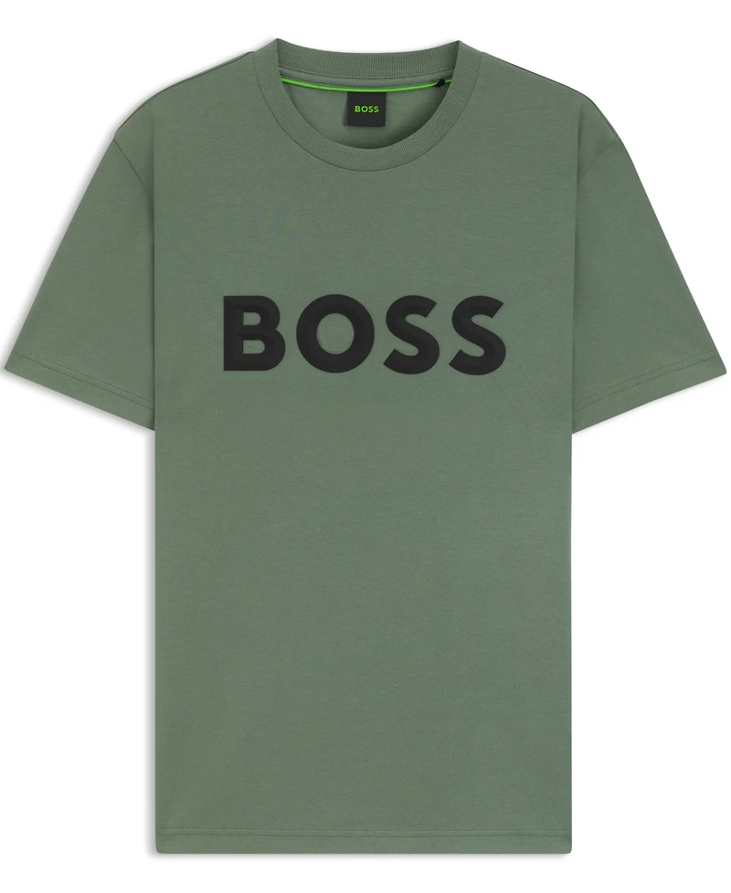 Boss by Hugo Boss Men's 3D Logo Cotton-Jersey T-Shirt