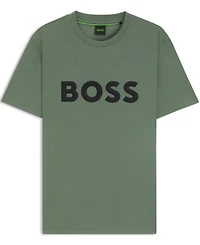Boss by Hugo Boss Men's 3D Logo Cotton-Jersey T-Shirt