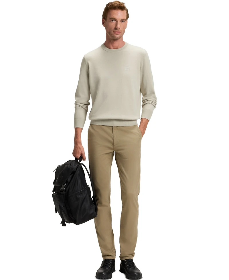 Boss by Hugo Boss Men's Cotton-Cashmere Regular-Fit Sweater